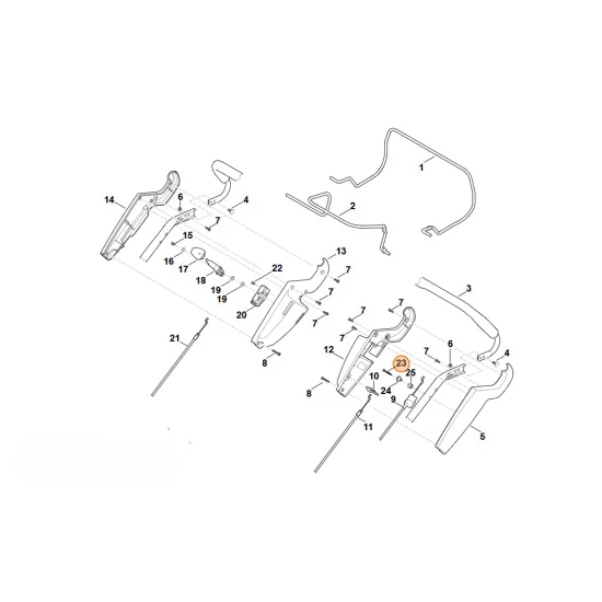 Stihl  Śruba z łbem walcowym IS P5x50 9104 007 4298